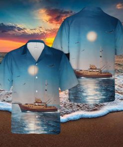 Orca Boat Hawaiian Shirt