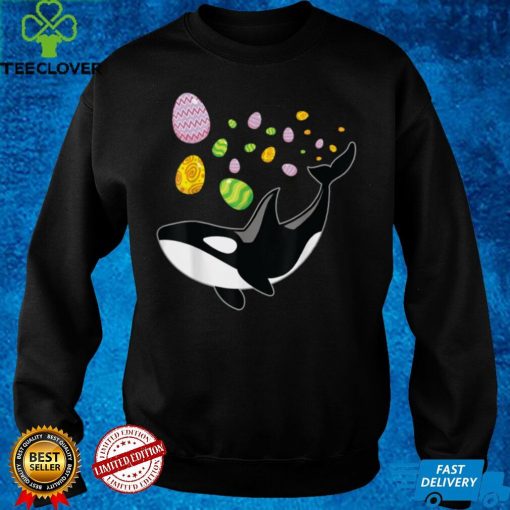 Orca Whale Killer as Easter Day for Kids Boys Girls T Shirt tee
