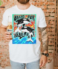 Orcas for abolition shirt