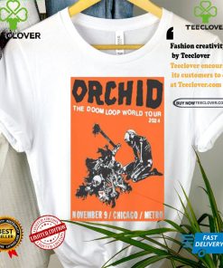 Orchid Nov 9 2024 At Metro In Chicago IL Poster shirt