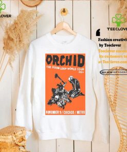Orchid Nov 9 2024 At Metro In Chicago IL Poster shirt