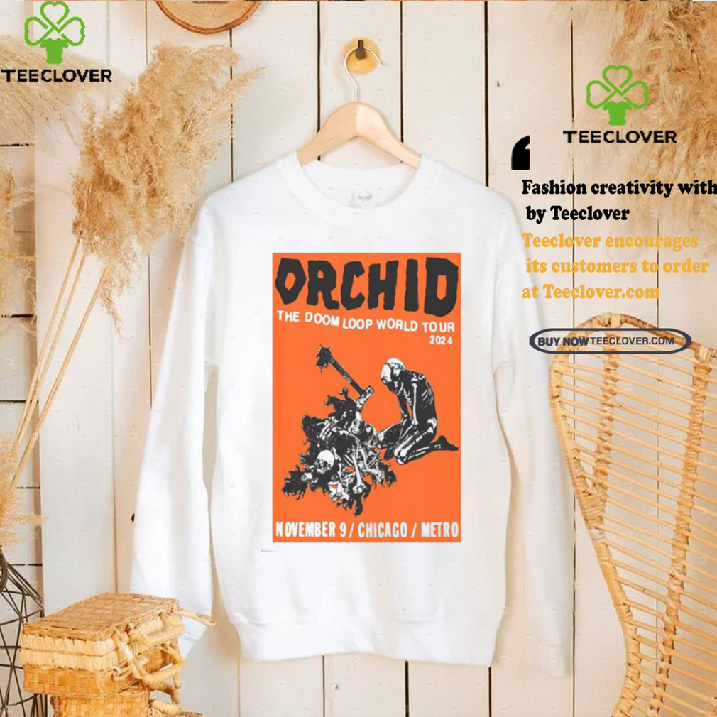 Orchid Nov 9 2024 At Metro In Chicago IL Poster shirt Orchid Nov 9 2024 At Metro In Chicago IL Poster shirt