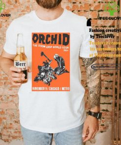 Orchid Nov 9 2024 At Metro In Chicago IL Poster shirt