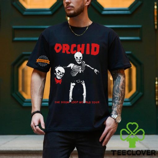 Orchid The Doom Loop World Tour Shirt