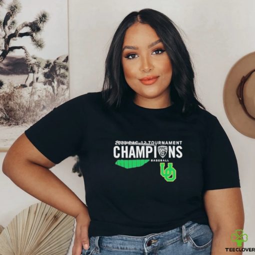Oregon Ducks 2023 PAC 12 Baseball Conference Tournament Champions Shirt
