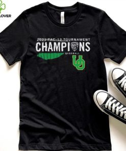 Oregon Ducks 2023 Pac 12 Baseball Conference Tournament Champions shirt 2 Oregon Ducks 2023 Pac 12 Baseball Conference Tournament Champions shirt