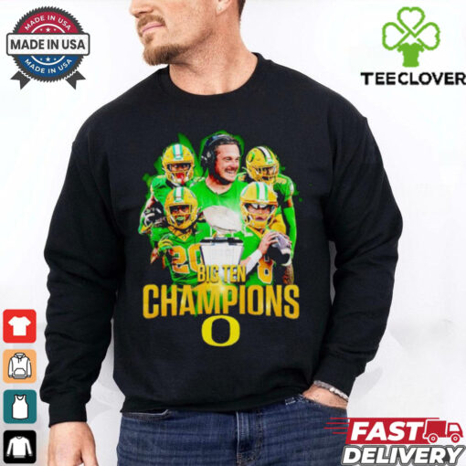 Oregon Ducks 2024 Big 10 Champions Fighting Ducks t shirt