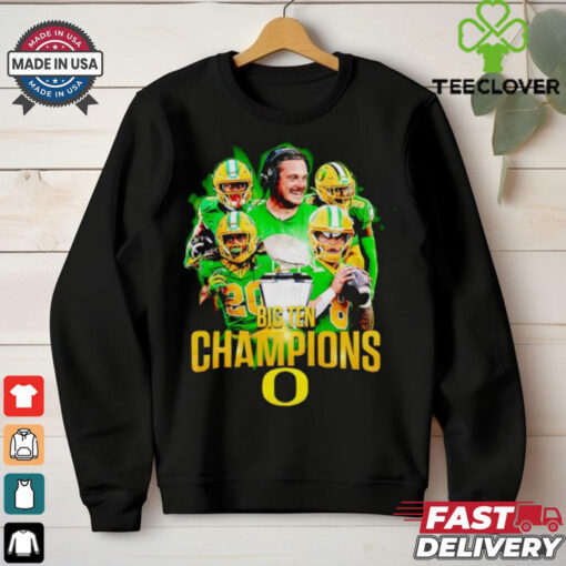 Oregon Ducks 2024 Big 10 Champions Fighting Ducks t shirt