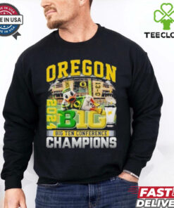 Oregon Ducks 2024 Big Ten Conference Champions Undefeated 13 0 Shirt