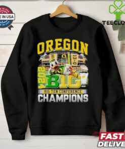 Oregon Ducks 2024 Big Ten Conference Champions Undefeated 13 0 Shirt