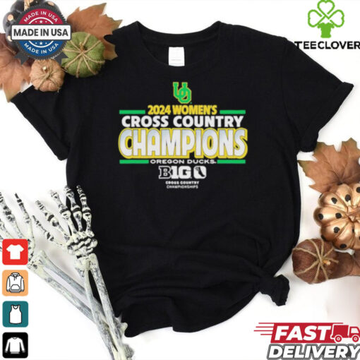 Oregon Ducks 2024 Big Ten Women’s Cross Country Champions Shirt
