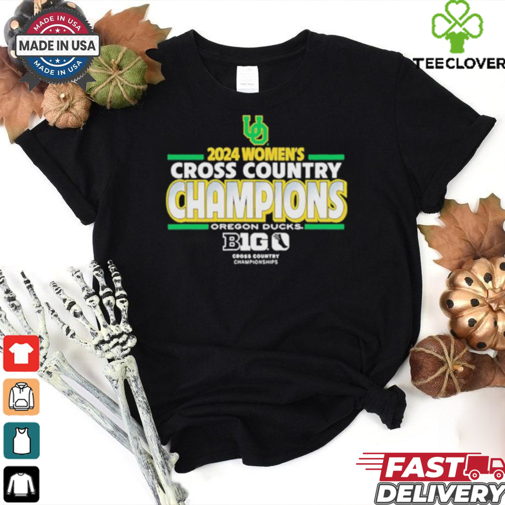 Oregon Ducks 2024 Big Ten Women’s Cross Country Champions Shirt Oregon Ducks 2024 Big Ten Women’s Cross Country Champions Shirt