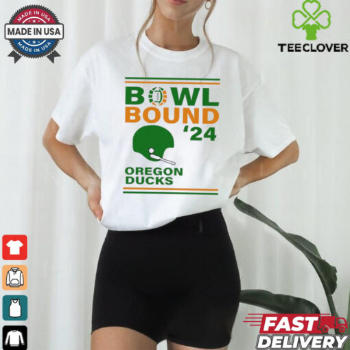 Oregon Ducks 2024 Bowl Bound Helmet Shirt