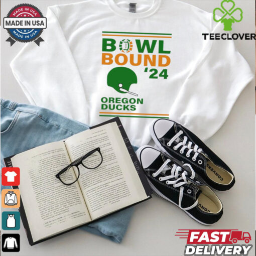 Oregon Ducks 2024 Bowl Bound Helmet Shirt
