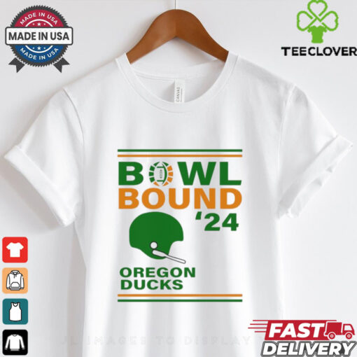 Oregon Ducks 2024 Bowl Bound Helmet Shirt