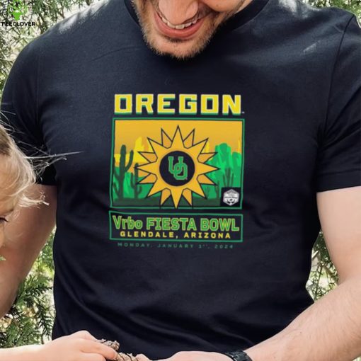 Oregon Ducks 2024 Fiesta Bowl Fierce Competitor Shirt