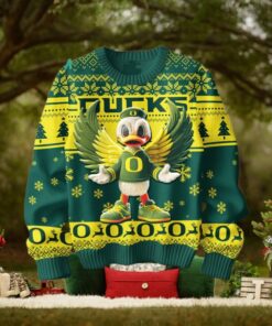 Oregon Ducks 2024 Ugly Christmas Sweater