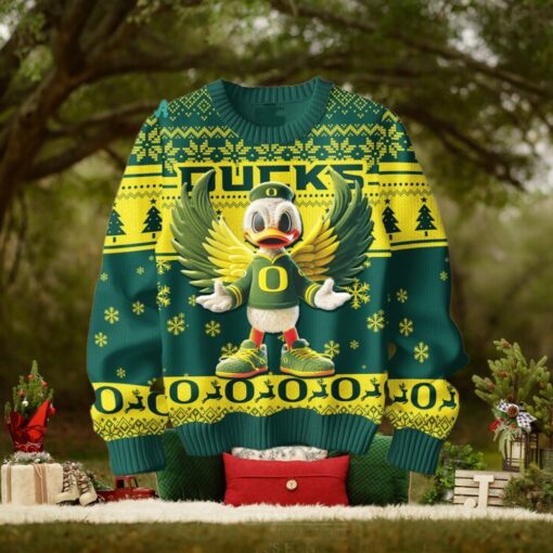 Oregon Ducks 2024 Ugly Christmas Sweater