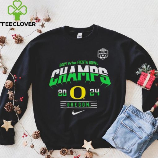 Oregon Ducks 2024 Vrbo Fiesta Bowl Champions hoodie, sweater, longsleeve, shirt v-neck, t-shirt