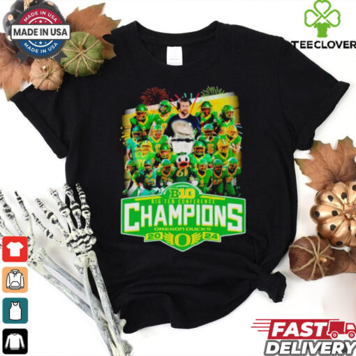 Oregon Ducks 2024 big ten conference champions shirt