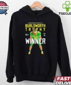 Oregon Ducks Bryce Boettcher 2024 Big 10 Champions Burslworth Trophy Winner shirt