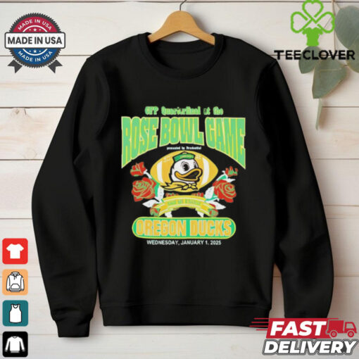 Oregon Ducks CFP Quaterfinal at The Rose Bowl Game Roses and Rivalries shirt