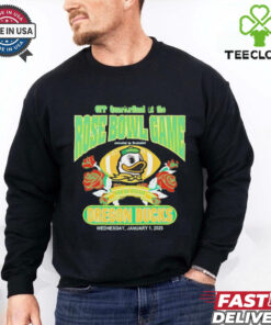 Oregon Ducks CFP Quaterfinal at The Rose Bowl Game Roses and Rivalries shirt