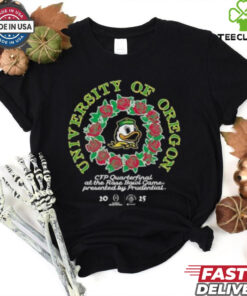 Oregon Ducks College Football Playoff 2025 Rose Bowl shirt
