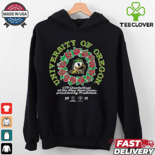 Oregon Ducks College Football Playoff 2025 Rose Bowl shirt