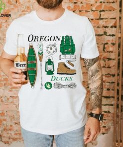 Oregon Ducks Comfort Wash Camping Trip T Shirt