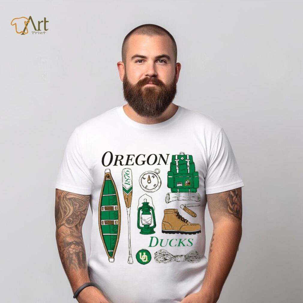Oregon Ducks Comfort Wash Camping Trip T Shirt Oregon Ducks Comfort Wash Camping Trip T Shirt