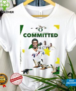 Oregon Ducks Eau Gallie University of Oregon committed poster shirt 3 Oregon Ducks Eau Gallie University of Oregon committed poster shirt