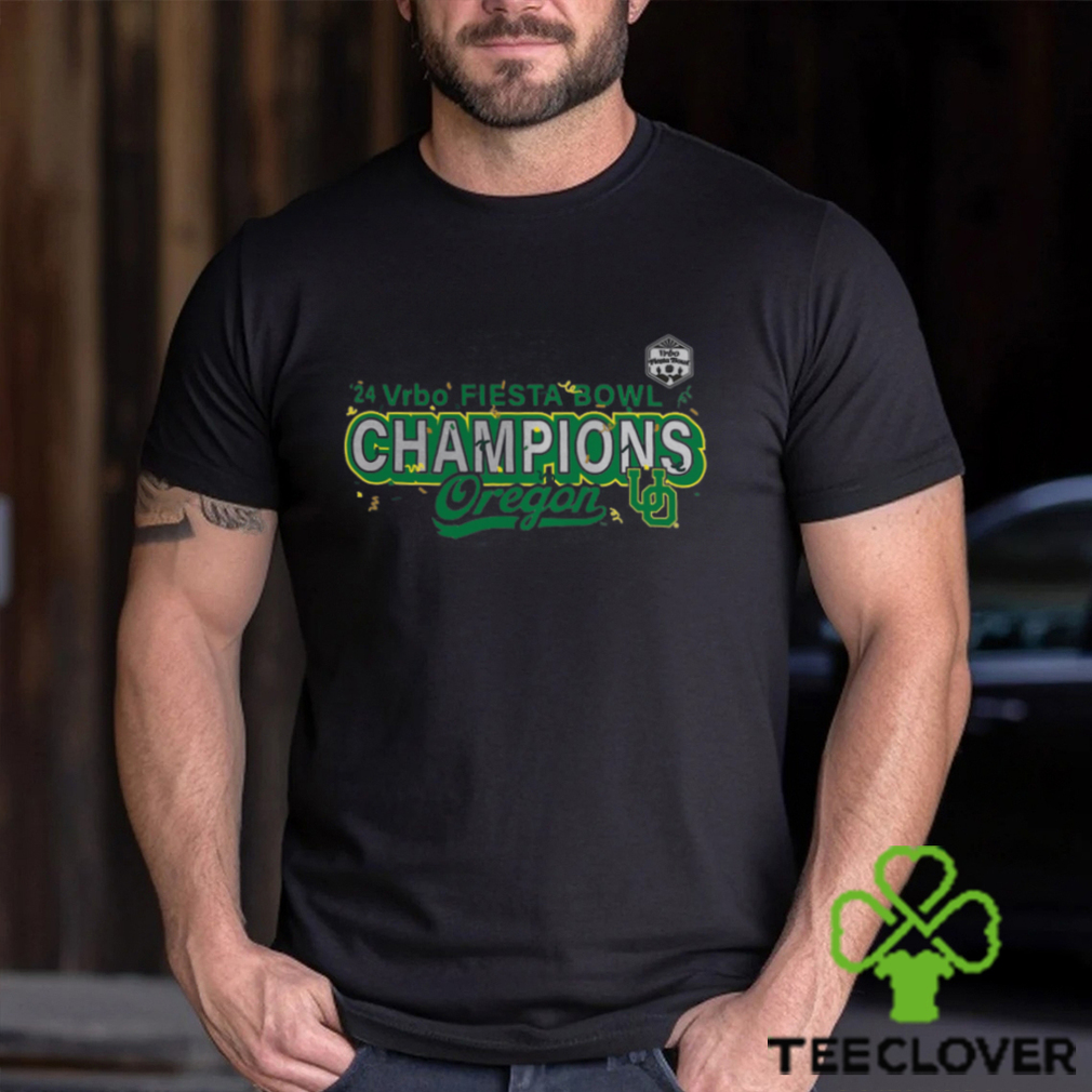 Oregon Ducks Fanatics Branded Women's 2024 Fiesta Bowl Champions Superior Ability V Neck T Shirt Oregon Ducks Fanatics Branded Women's 2024 Fiesta Bowl Champions Superior Ability V Neck T Shirt