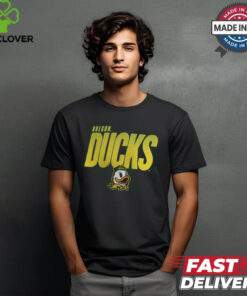 Oregon Ducks Fanatics Defender Fade Slant T Shirt