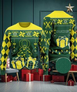 Oregon Ducks Funny Ugly Christmas Sweater, Ugly Sweater, Christmas Sweaters, Hoodie, Sweatshirt, Sweater