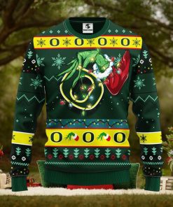 Oregon Ducks Grinch Christmas Ugly Sweater