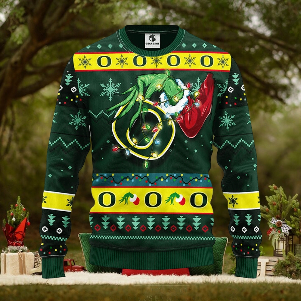 Jacksonville Jaguars Grinch Christmas Ugly Sweater - Teeclover