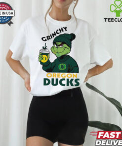 Oregon Ducks Grinchy Bougie Christmas shirt