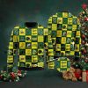 LSU Tigers Grogu Baby Yoda Hug Logo Ugly Christmas Sweater