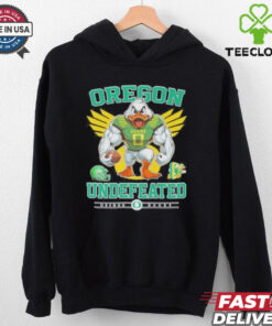 Oregon Ducks Mascot Undefeated 2024 Shirt
