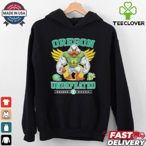 Oregon Ducks Mascot Undefeated 2024 Shirt