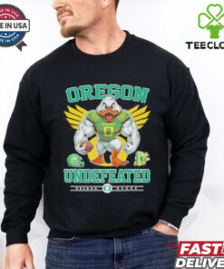 Oregon Ducks Mascot Undefeated 2024 Shirt