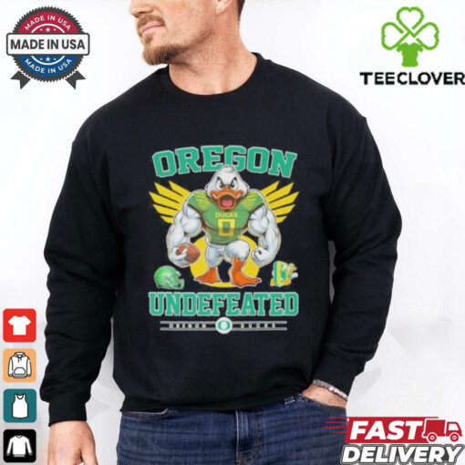 Oregon Ducks Mascot Undefeated 2024 Shirt