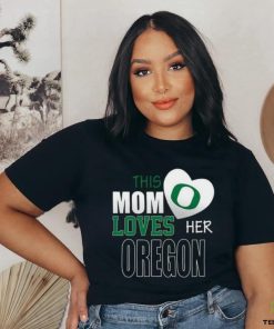 Oregon Ducks Mom Loves Mothers Day T shirt