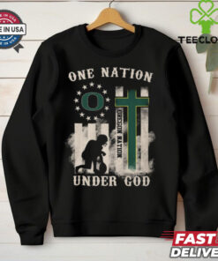 Oregon Ducks Nation Under God Shirt