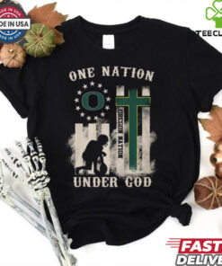 Oregon Ducks Nation Under God Shirt