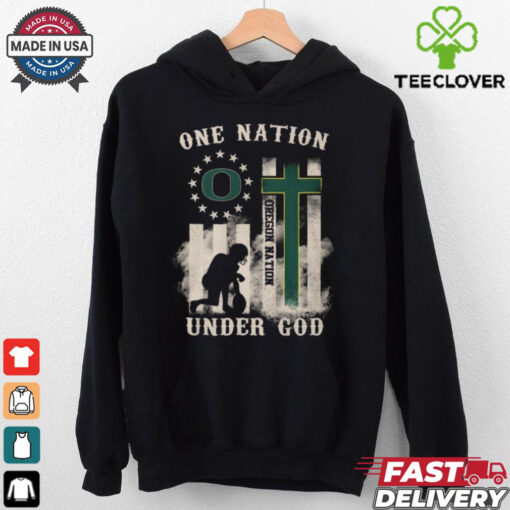 Oregon Ducks Nation Under God Shirt