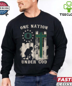 Oregon Ducks Nation Under God Shirt