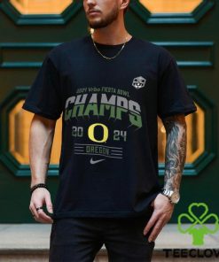 Oregon Ducks Nike 2024 Fiesta Bowl Champions Locker Room T Shirt