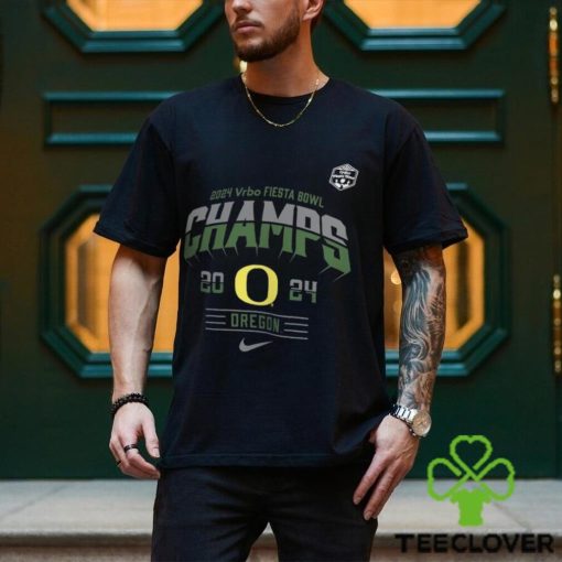 Oregon Ducks Nike 2024 Fiesta Bowl Champions Locker Room T Shirt